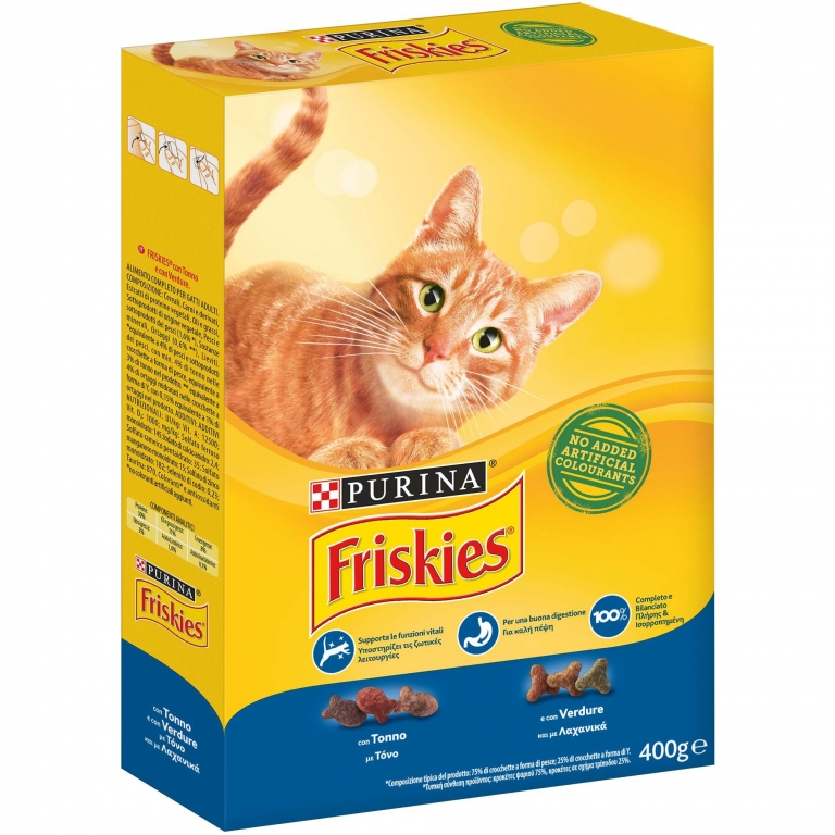 friskies crunchies tuna/vegetables gr.400